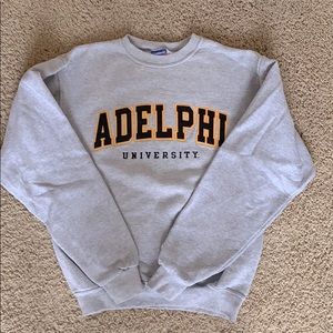 Vintage champion Adelphi sweatshirt
